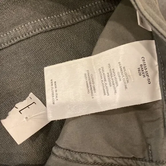 Closed Baker Cropped Ankle Skinny Jeans Sz 29 - Picture 5 of 5